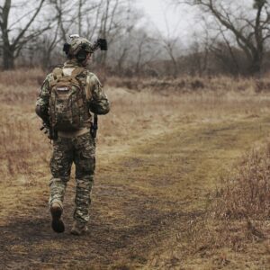 A militant wearing the perfect camofoulage