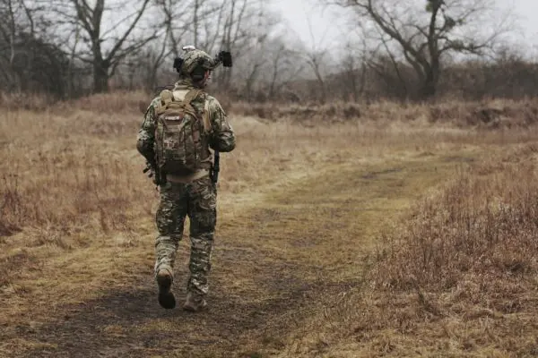 A militant wearing the perfect camofoulage